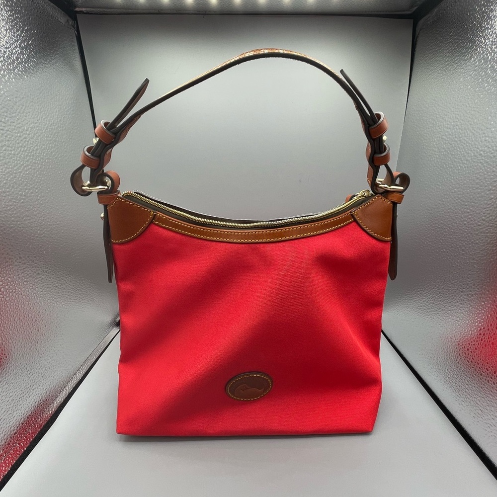 Dooney & Bourke Red Nylon Erica Bag NWOT